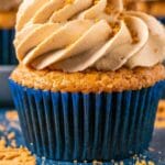 Vegan Biscoff Cupcakes