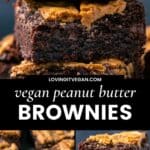 Vegan Peanut Butter Brownies